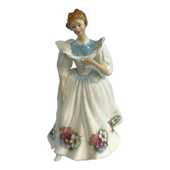 Royal Doulton Figure Of The Month "October" HN 2693 Modelled By Peggy Davis VTG - Picture 1 of 10